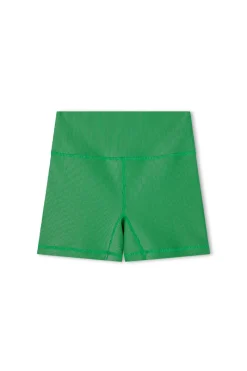 Zulu & Zephyr Stripe Rib Short - Parrot Green New