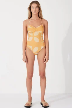 Zulu & Zephyr Sun Tile Halter One Piece Shop