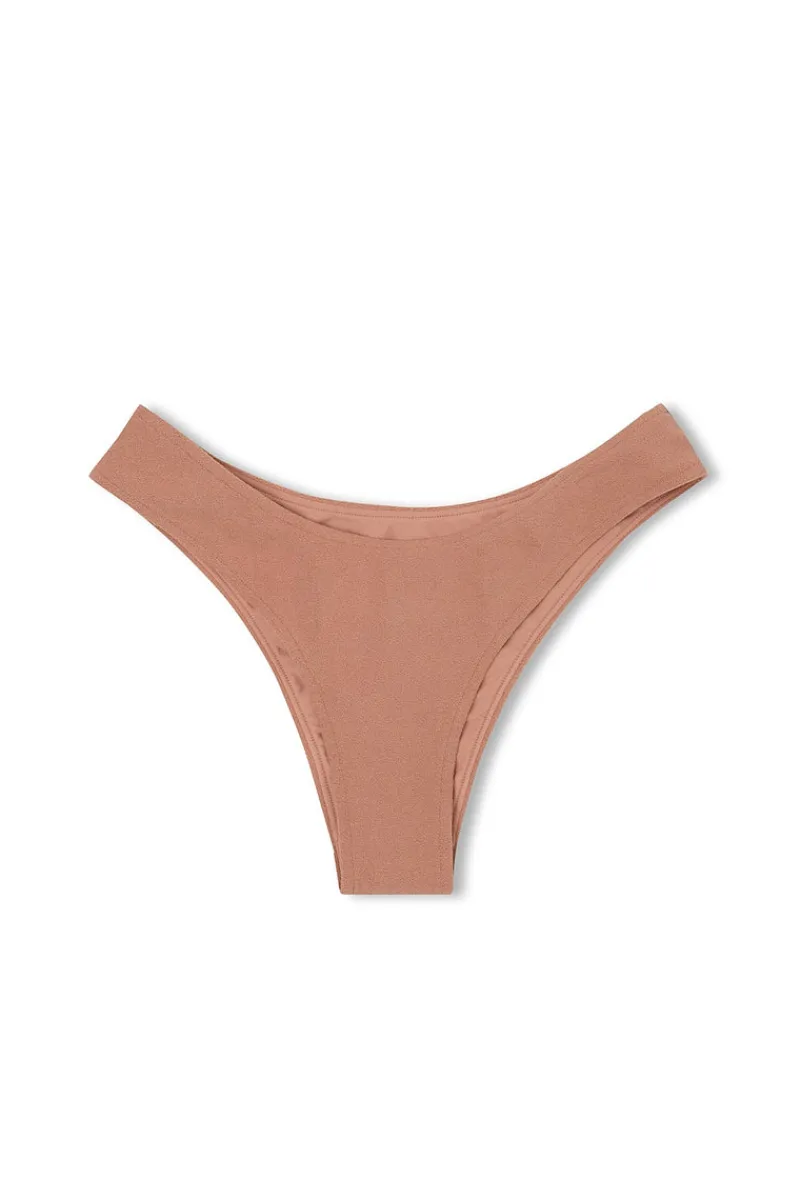 Zulu & Zephyr Terracotta Towelling Curve Brief Shop