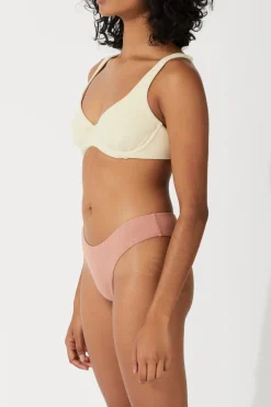 Zulu & Zephyr Terracotta Towelling Curve Brief Shop