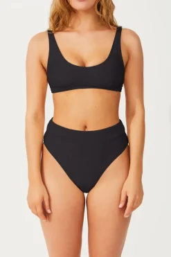 Zulu & Zephyr Waistband Bralette Top - Black Online