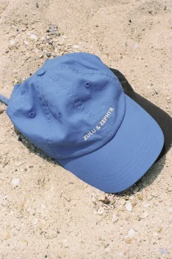 Zulu & Zephyr Canvas Cap - Sky Blue Sale