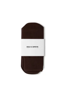 Zulu & Zephyr Logo Sock - Currant Best