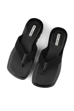 Zulu & Zephyr Thong - Black Sale