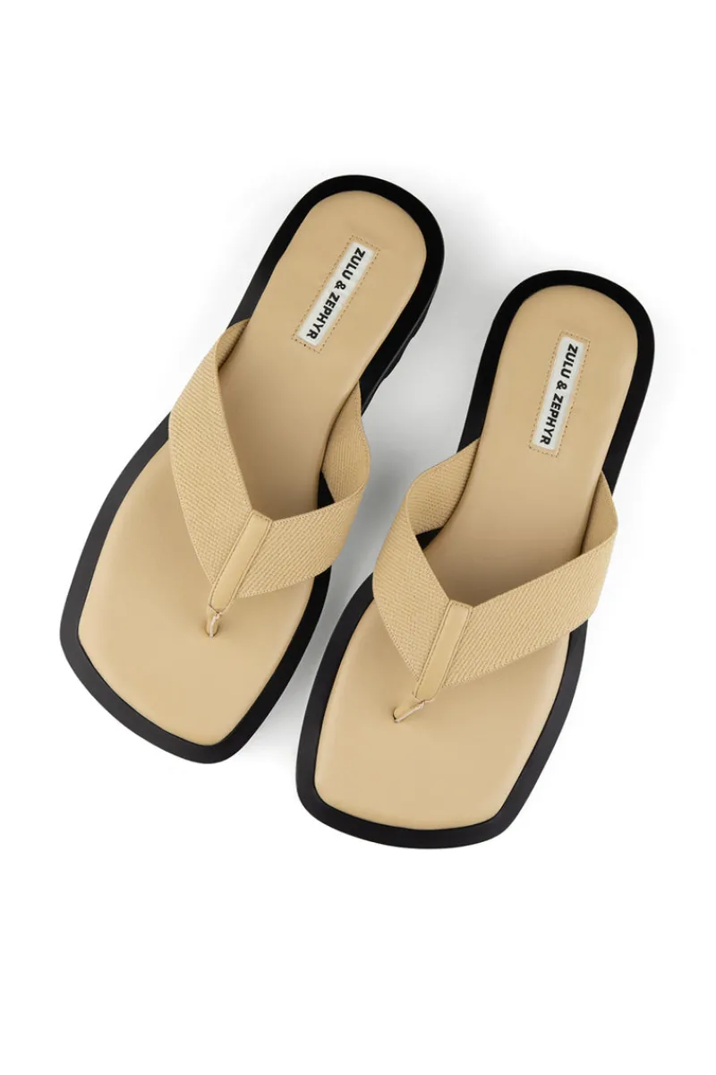 Zulu & Zephyr Thong - Natural Best