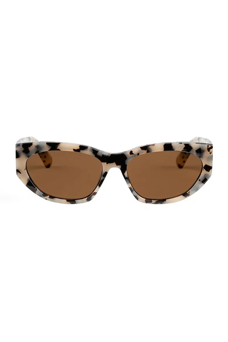 Zulu & Zephyr x Local Supply - Oval Sunglasses - Tortoise Online